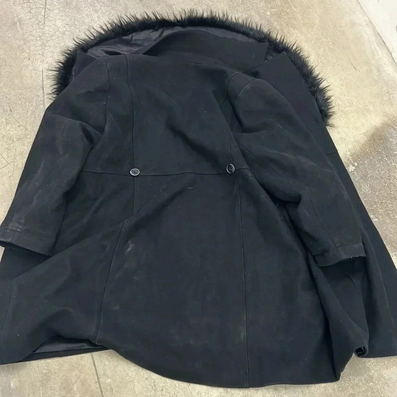 Laura  plus wool blend pea coat - Picture 8 of 8